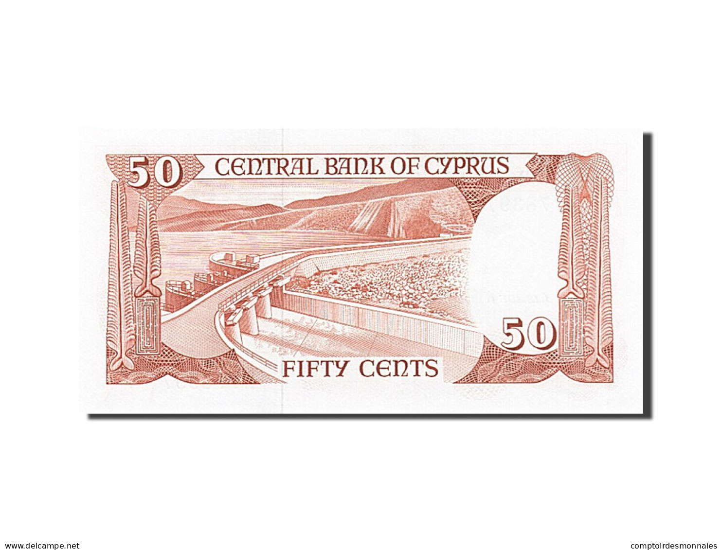 Billet, Chypre, 50 Cents, 1984, 1984-12-01, NEUF - Chypre