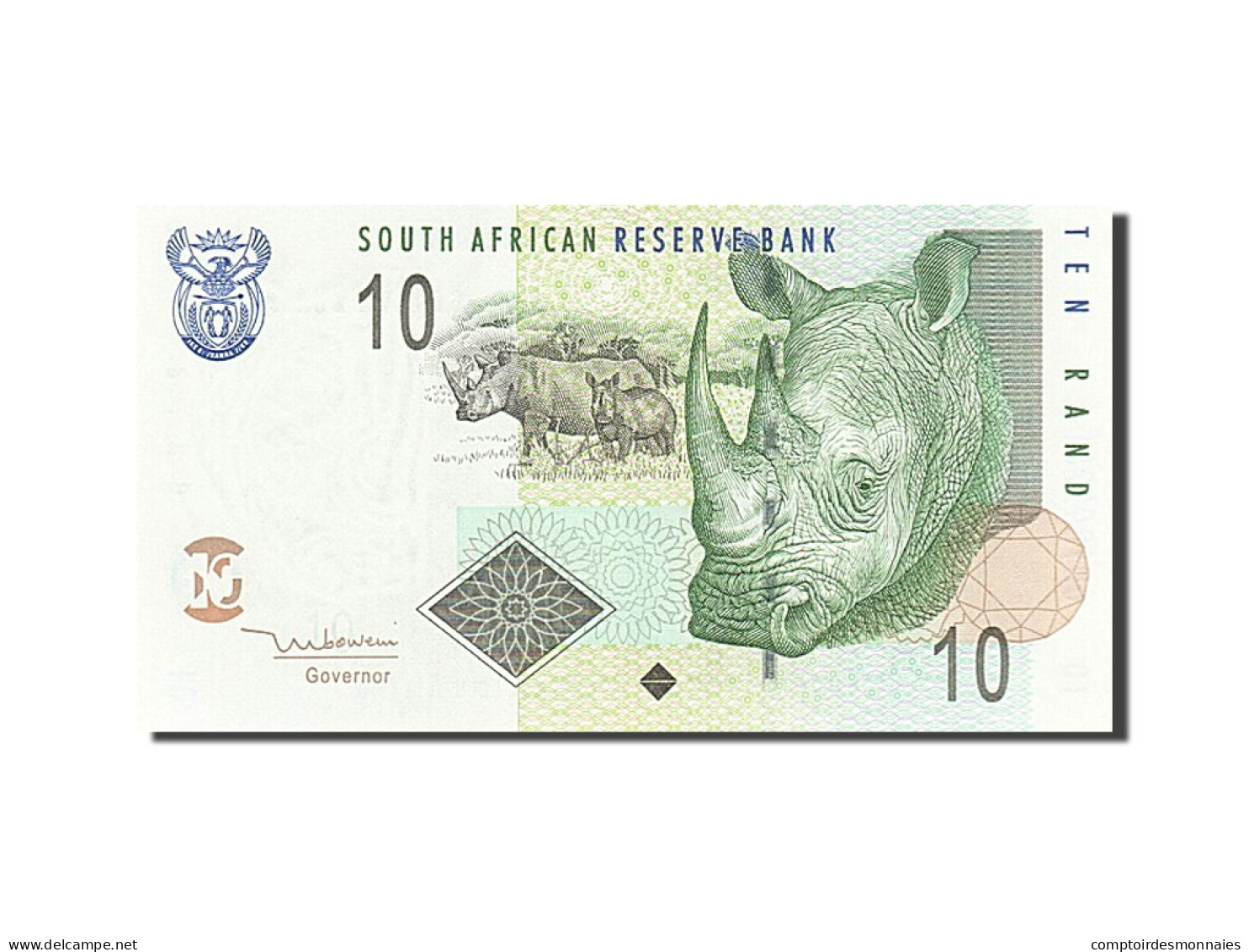 Billet, Afrique Du Sud, 10 Rand, 2005, NEUF - Afrique Du Sud