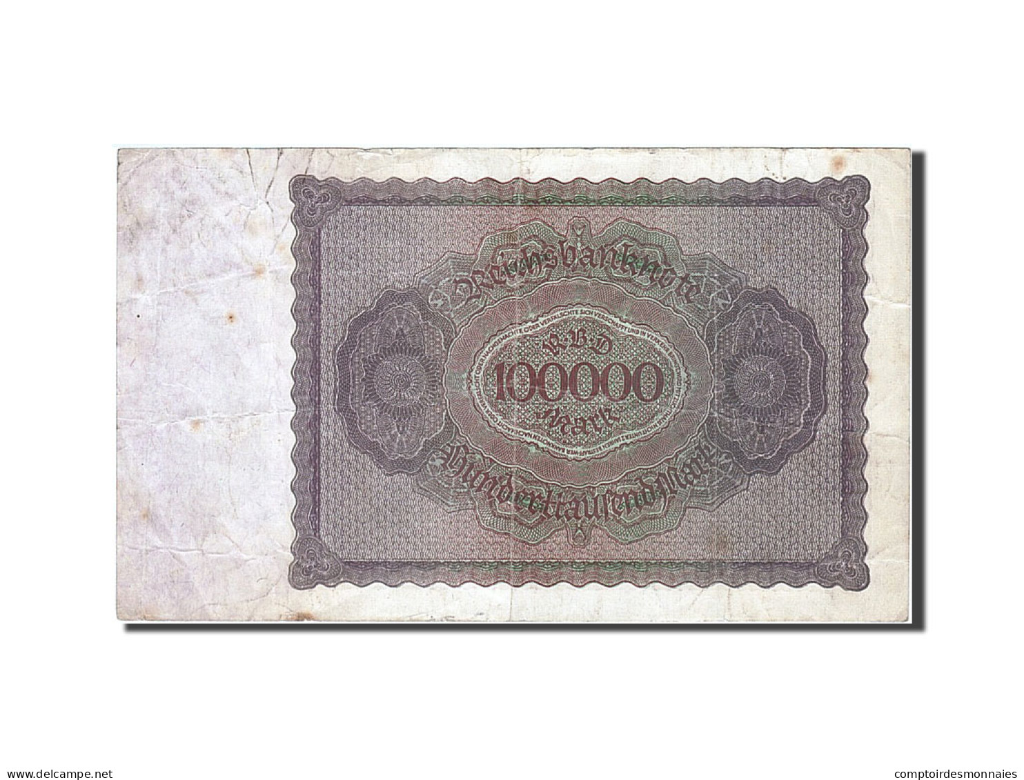 Billet, Allemagne, 100,000 Mark, 1923, 1923-02-01, TTB - 100000 Mark