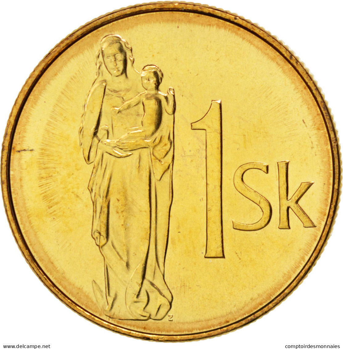 Monnaie, Slovaquie, Koruna, 2005, FDC, Bronze Plated Steel, KM:12 - Slovaquie