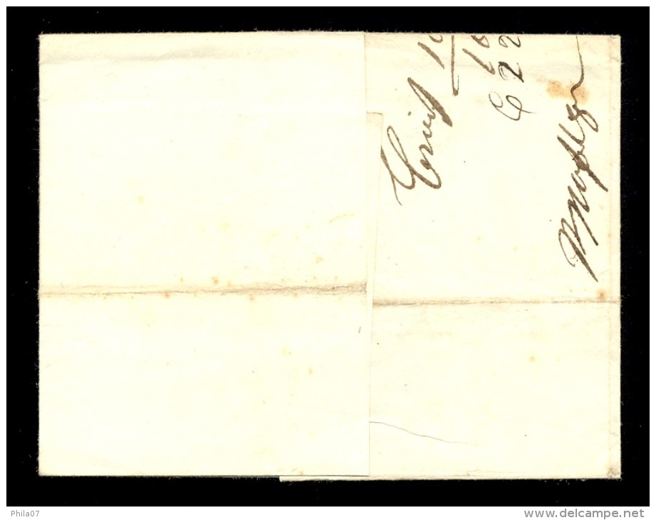 Austria, Hungary, Croatia - Small Size Letter Sent From Zagreb To Feldkirch. Nice 'Agram 21.05.1825.' Cancel. - Autres & Non Classés