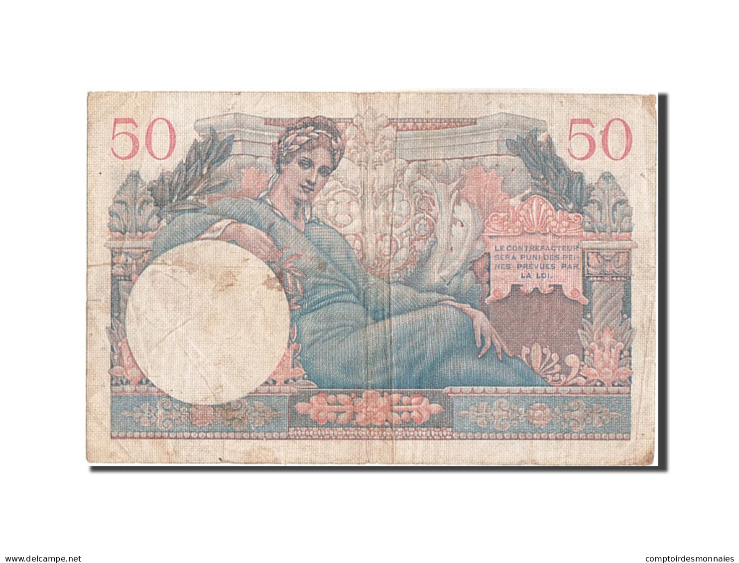 Billet, France, 50 Francs, 1947 French Treasury, 1947, 1947-01-01, TB+ - 1947 French Treasury