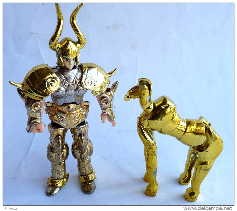 FIGURINE SAINT SEIYA  CHEVALIER DU ZODIAQUE MO DU CAPRICORNE (2) EN LOOSE COMPLET ANNEE 87 BANDAI - CHEVALIERS - Chevaliers Du Zodiaque