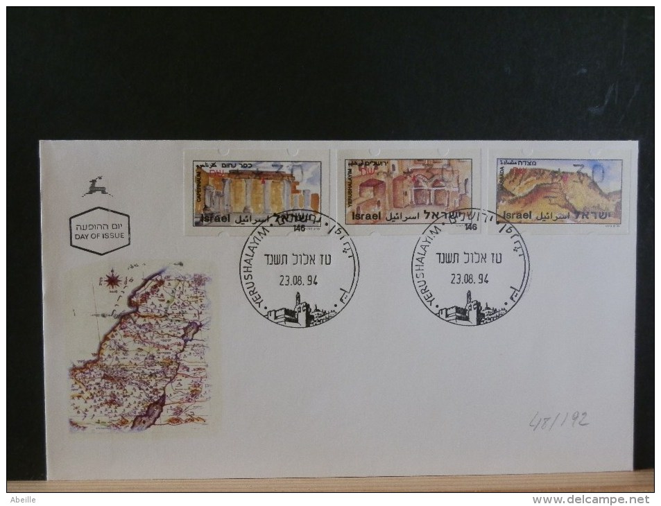 48/192     FDC   1994 - Franking Labels