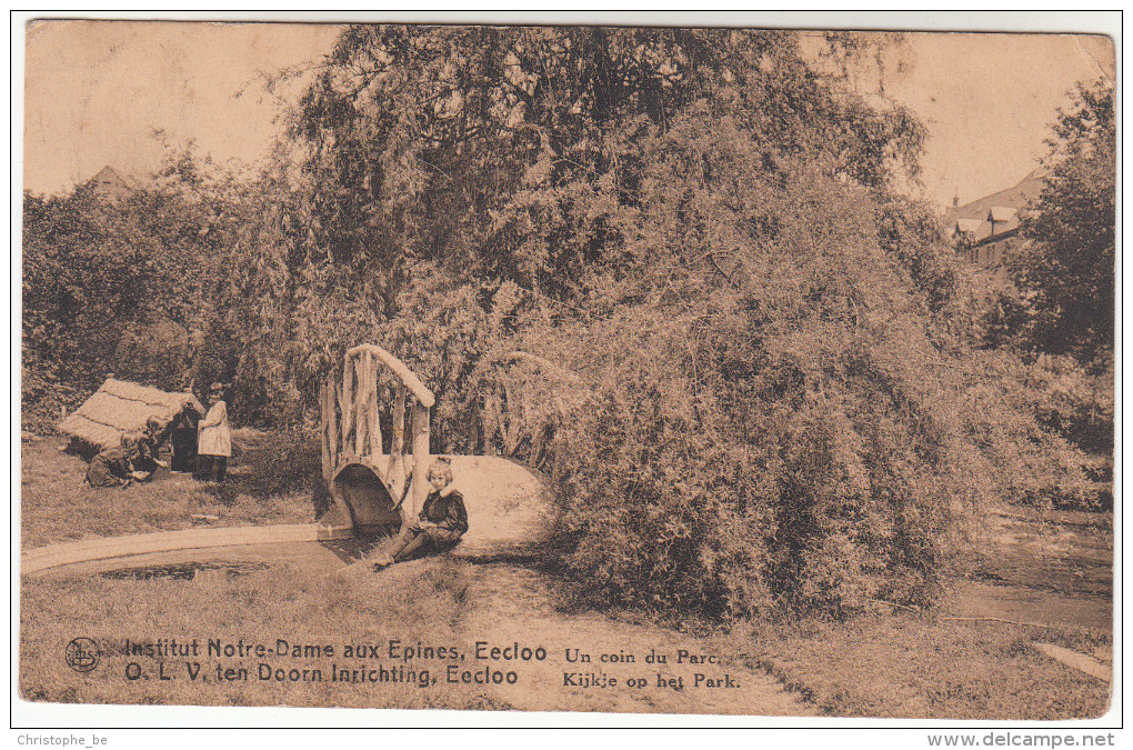 Eeklo, Eecloo, Institut De ND Aux Epines, O.L.V. Ten Doorn, Kijkje Op Het Park (pk17375) - Eeklo