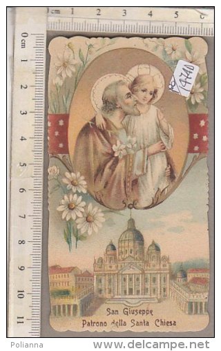 PO1474D# SANTINO SAN GIUSEPPE PATRONO DELLA SANTA CHIESA - Santini