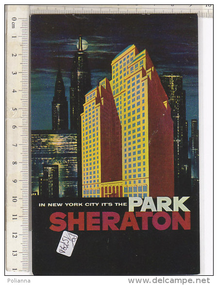 PO1579D# NEW YORK CITY - PARK SHERATON  No VG - Other Monuments & Buildings