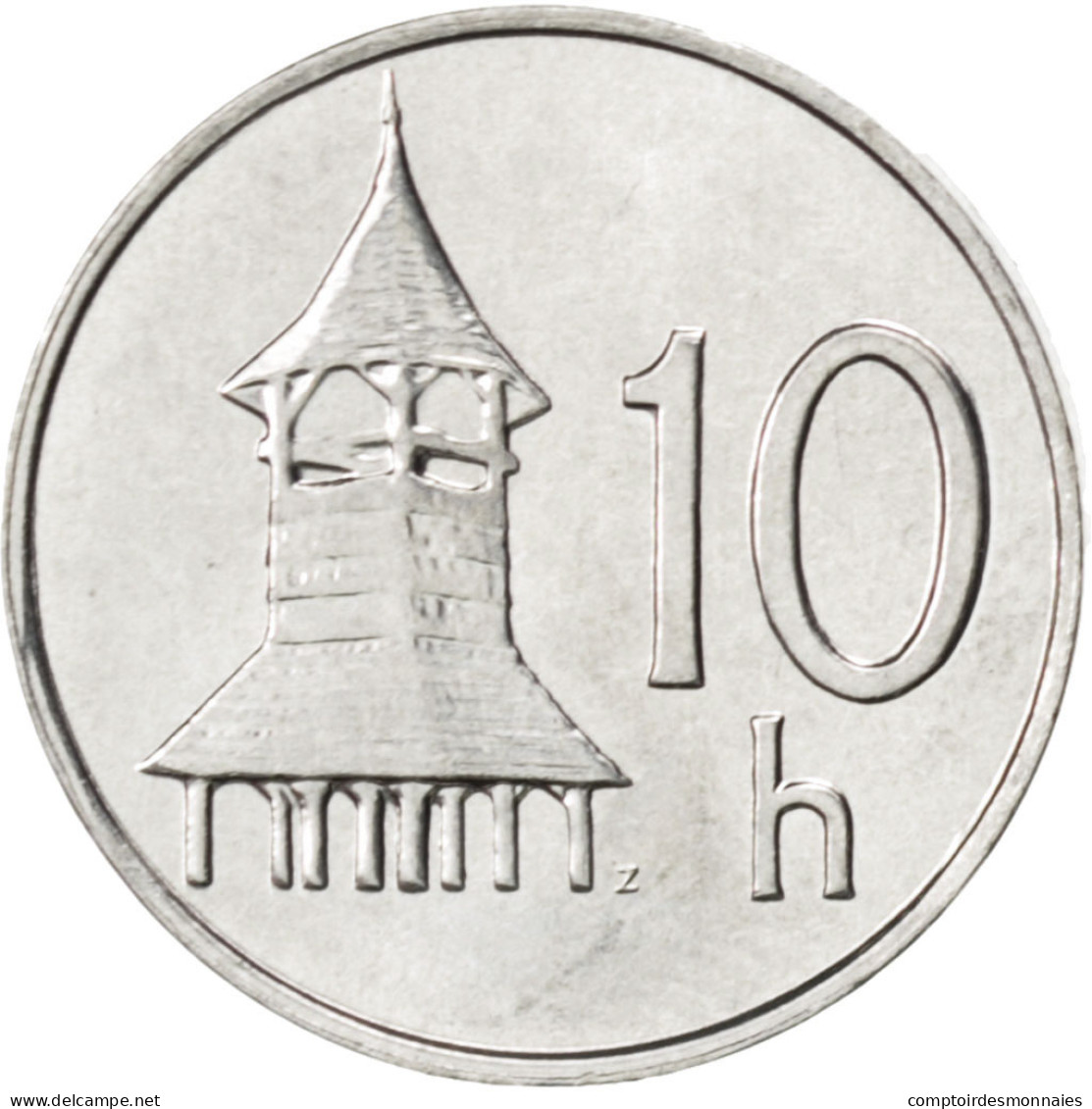 Monnaie, Slovaquie, 10 Halierov, 2002, SPL, Aluminium, KM:17 - Slovacchia