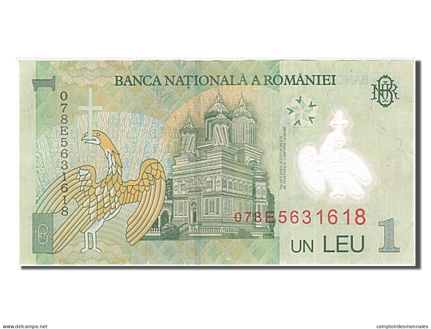 Billet, Roumanie, 1 Leu, 2005, 2005-07-01, SPL - Romania