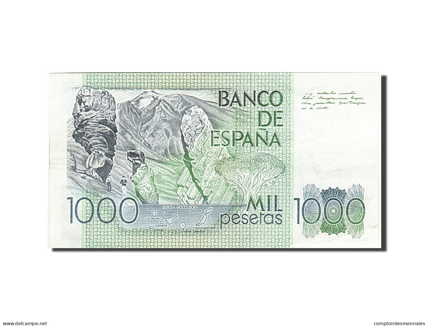 Billet, Espagne, 1000 Pesetas, 1979, 1979-10-23, SUP - [ 4] 1975-… : Juan Carlos I