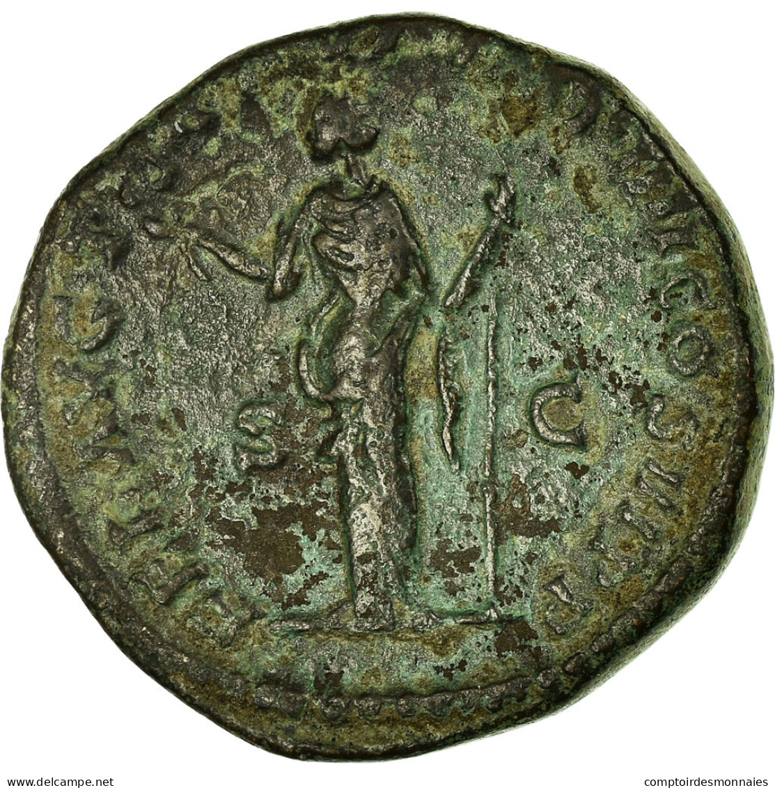 Monnaie, Commode, Dupondius, Roma, TTB, Bronze, RIC:335 - Die Antoninische Dynastie (96 / 192)