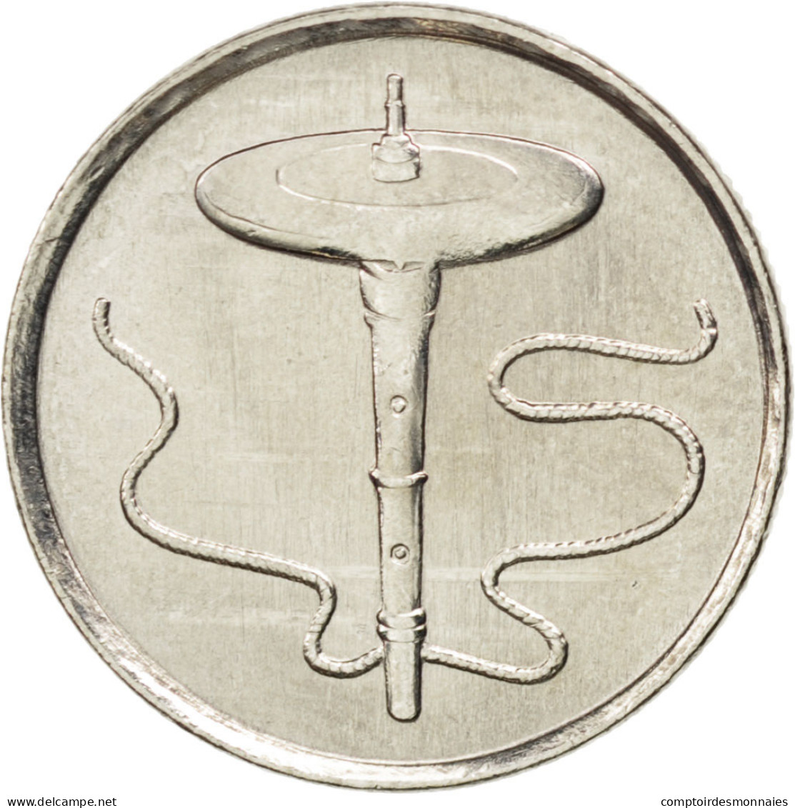 Monnaie, Malaysie, 5 Sen, 2010, SPL, Copper-nickel, KM:50 - Malaysie