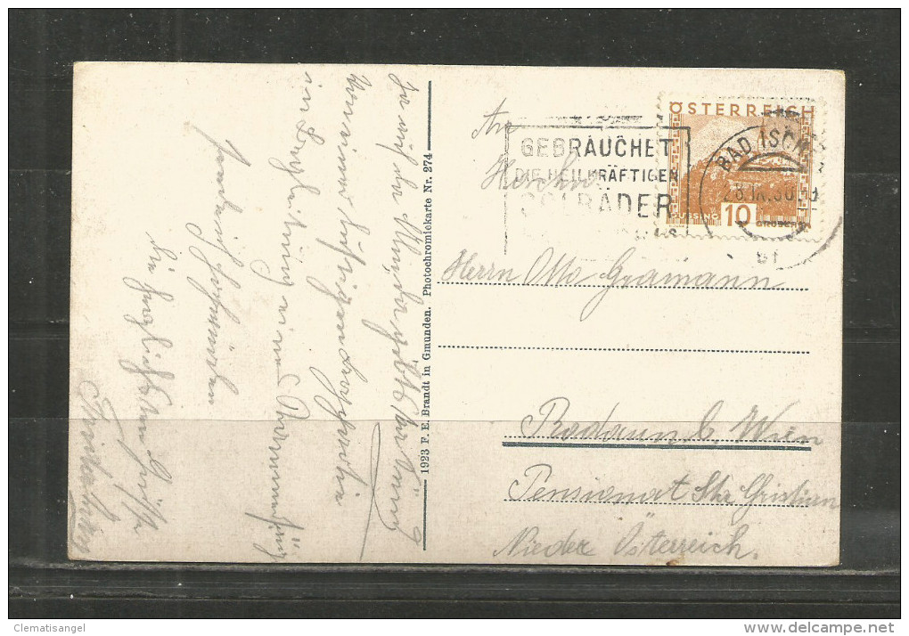 150b * SALZKAMMERGUT * BAD ISCHL * HOISENRADALM * 1930 **!! - Bad Ischl