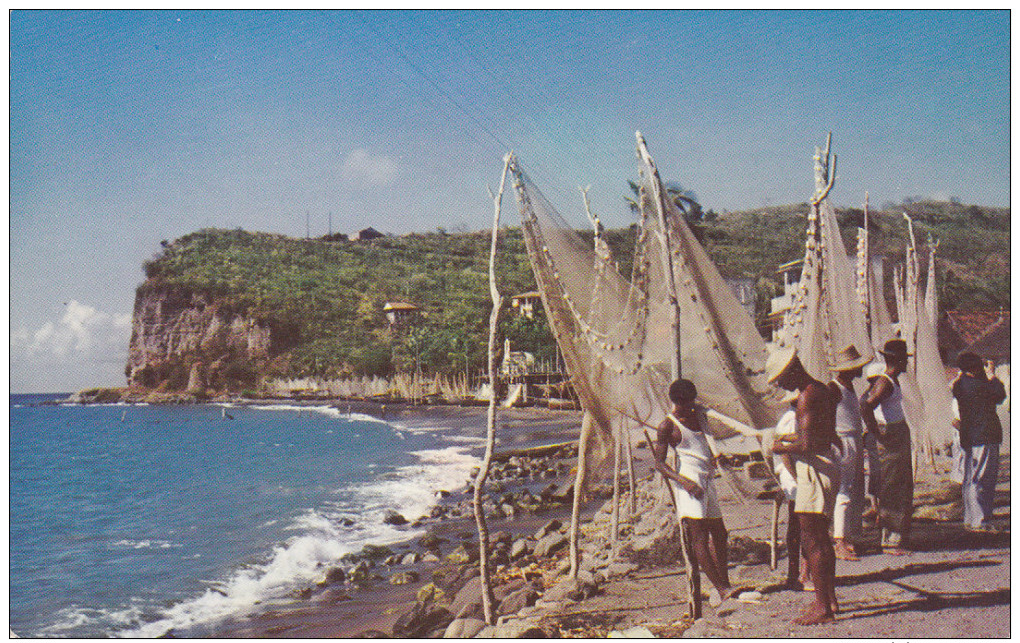 Fishing Village , Fond-Lahaye, Martinique , 50-60s - Sonstige & Ohne Zuordnung