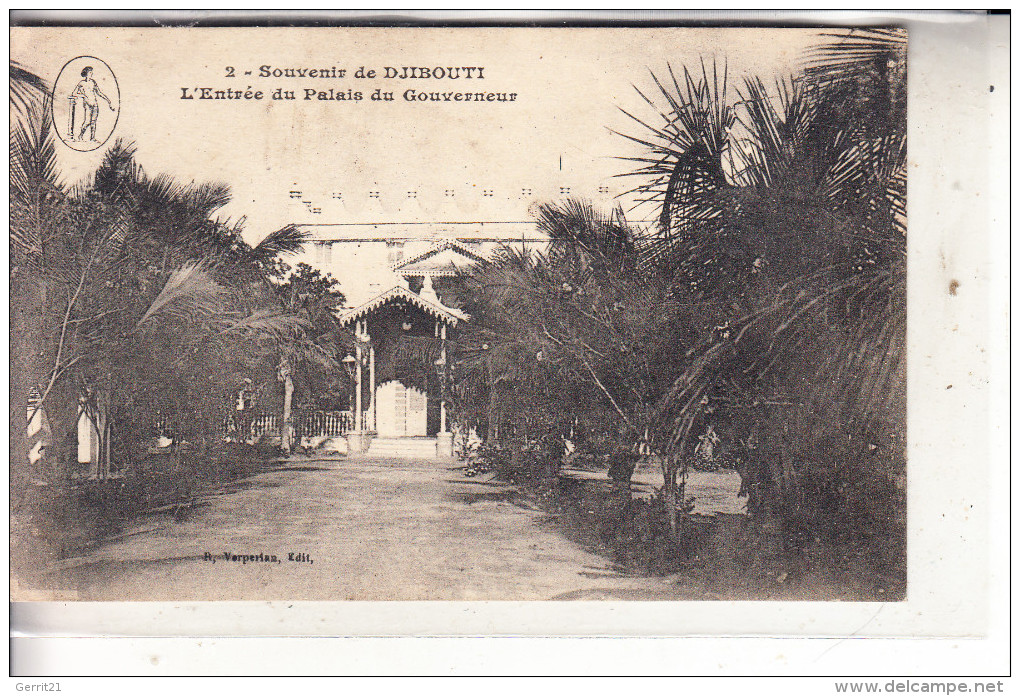 DSCHIBUTI / DJIBOUTI - Palais Du Gouverneur - Dschibuti