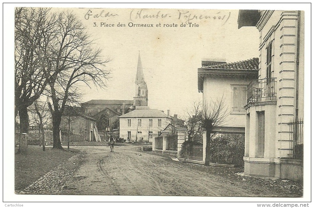 GALAN-Place Des Ormeaux Et Route De Trie - Galan