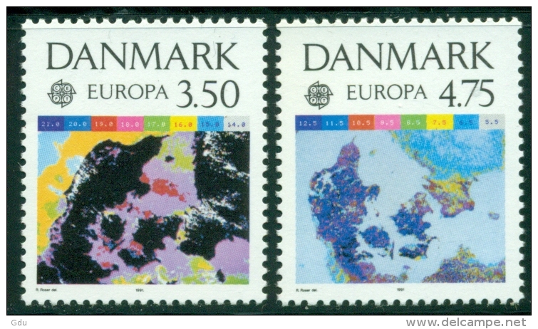 Danemark / Danmark / Denmark - Europa - 1991 - Yt 1004 & 1005   Mnh*** - Neufs