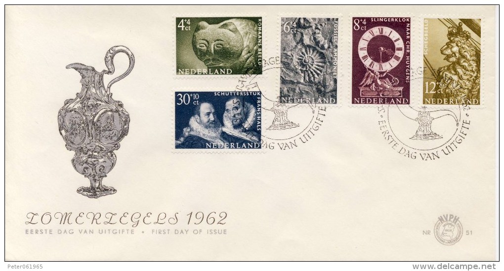 E51 - Blanco / Open Klep (CW = € 35,-) - FDC