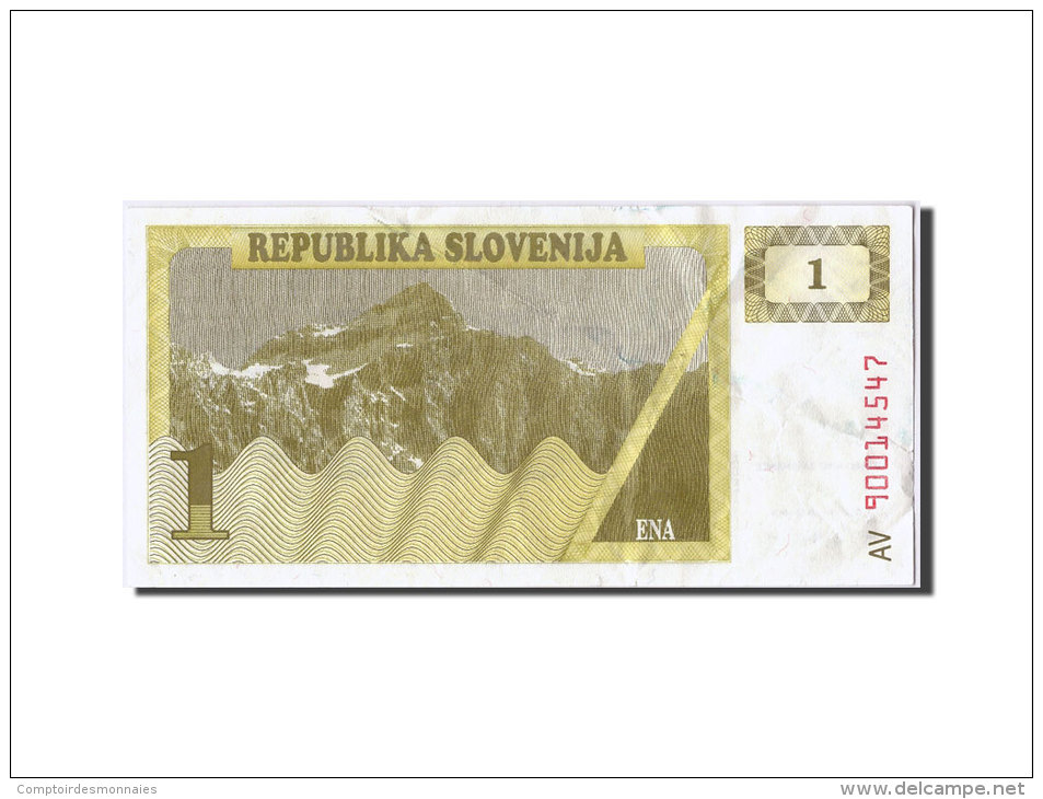 [#305943] Slovénie, 1 Tolar Type 1990-92 - Slovenia