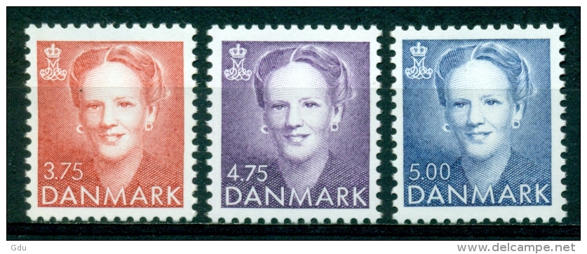 Danemark / Danmark / Denmark 1031/33  Reine Margrethe II   Mnh*** - Nuevos