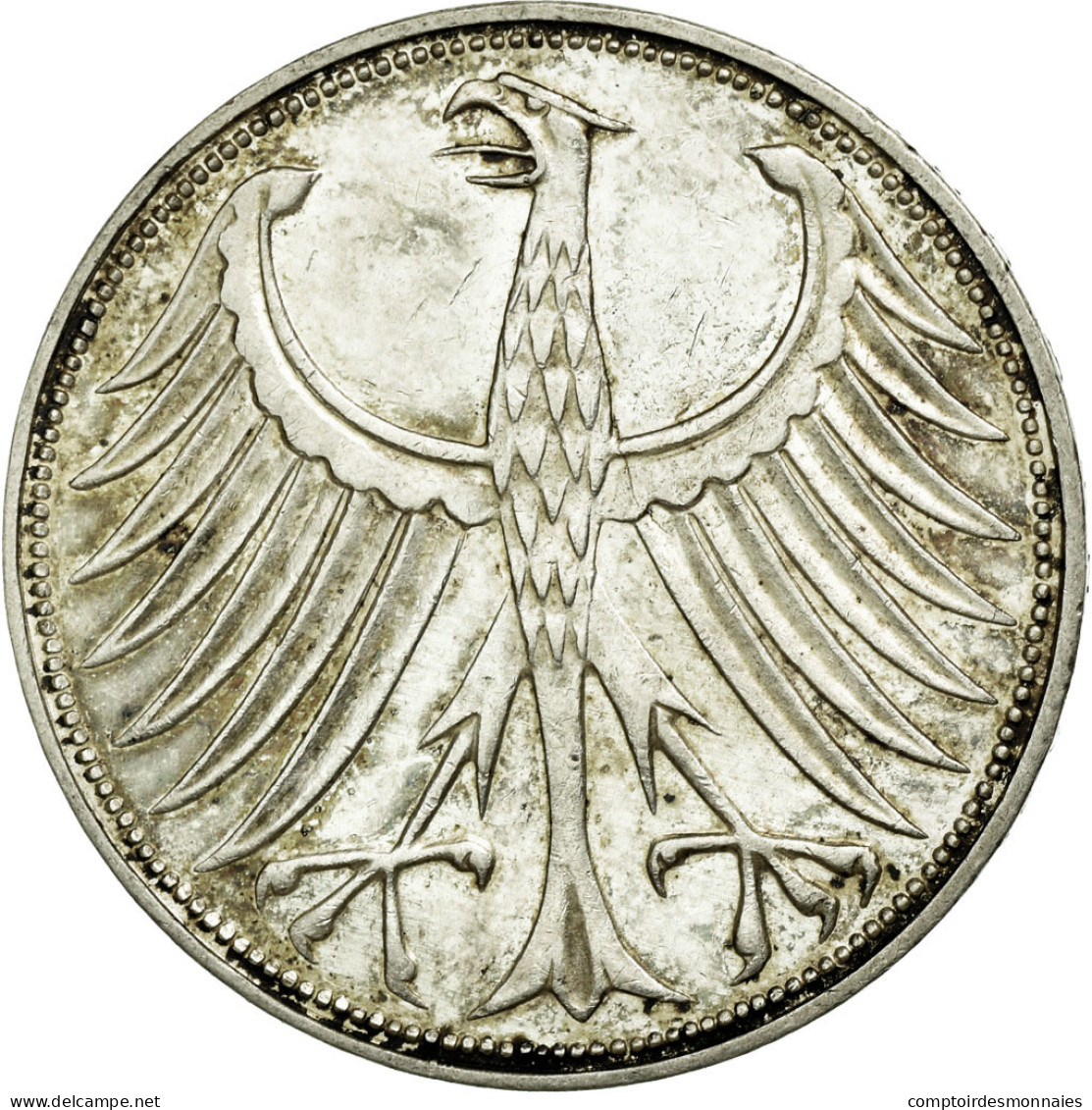 Monnaie, République Fédérale Allemande, 5 Mark, 1970, Karlsruhe, TTB+ - 5 Mark