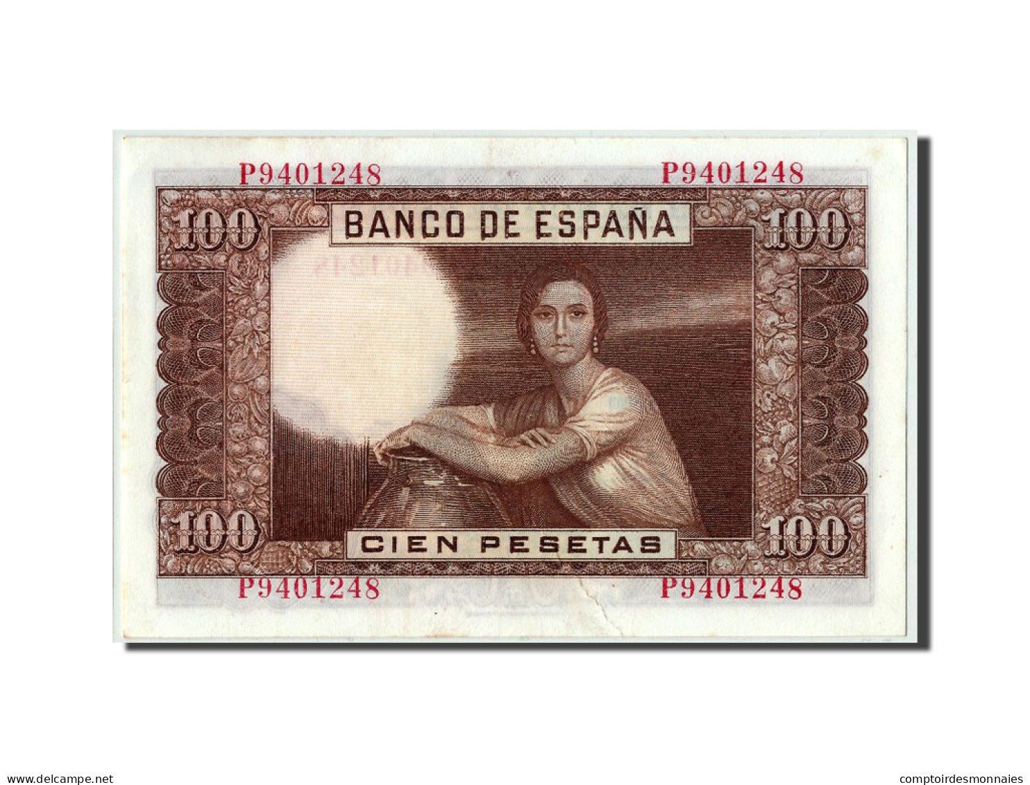 Billet, Espagne, 100 Pesetas, 1953, 1953-04-07, SPL - 100 Pesetas