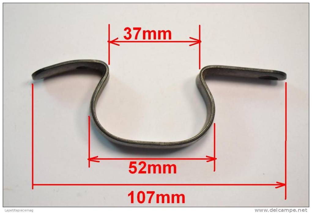 Pontet En Acier Pour Fusil / Carabine / Pistolet. Chasse / Poudre Noire / Silex / Percution / Empire / Restauration - Armes Neutralisées