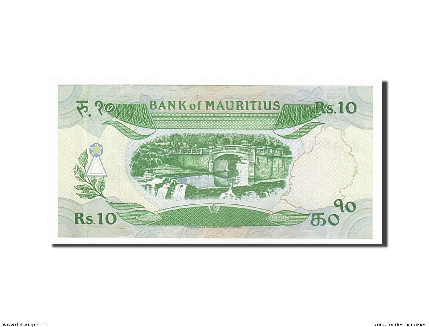 Billet, Mauritius, 10 Rupees, 1985, SUP - Maurice