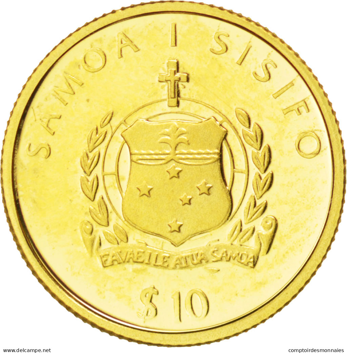 Monnaie, Samoa, 10 Tala, 2005, FDC, Or, KM:142 - Samoa