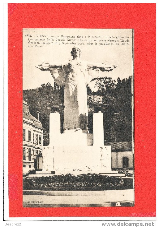 38 VIENNE Cpa Le Monument       1834 Blanchard - Vienne