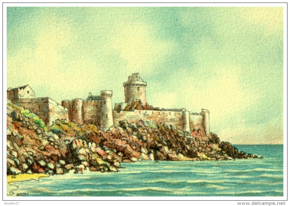 CARTE POSTALE ILLUSTRATEUR , BARDAY , Barré Dayez , LE  FORT DE LA LATTE , 2172 A - Barday