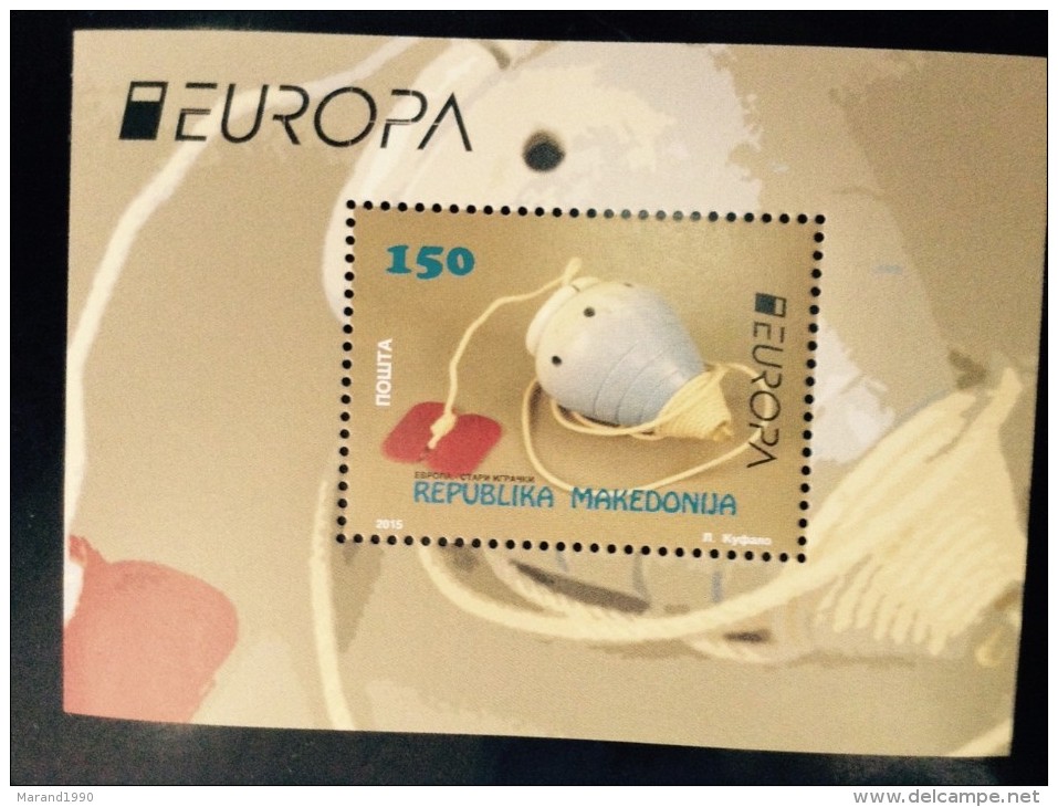 2015, EUROPA, CEPT, CHILDREN TOYS - 2015