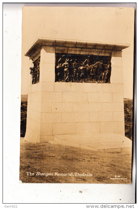 RHODESIA / SIMBABWE, Shangani Memorial, 192... - Simbabwe