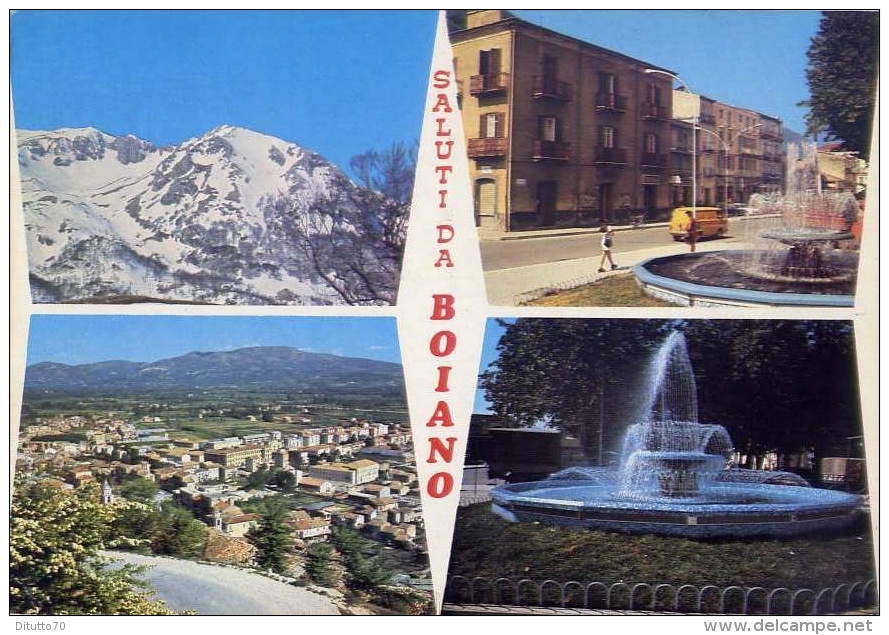 Saluti Da Bojano - Formato Grande Viaggiata - Isernia