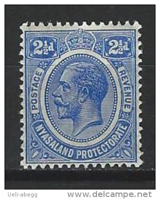 Nyasaland SG 89, Mi 14 * - Nyasaland (1907-1953)