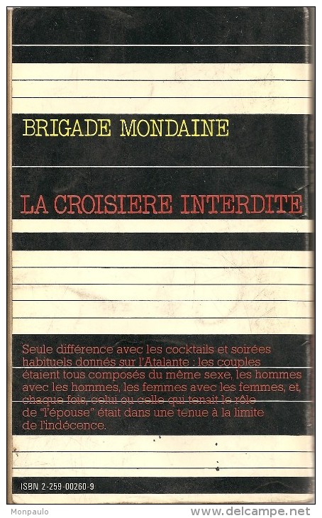 Roman. Policier. Michel Brice. Brigade Mondaine N°13. La Croisière Interdite. (Flon) - Brigade Mondaine
