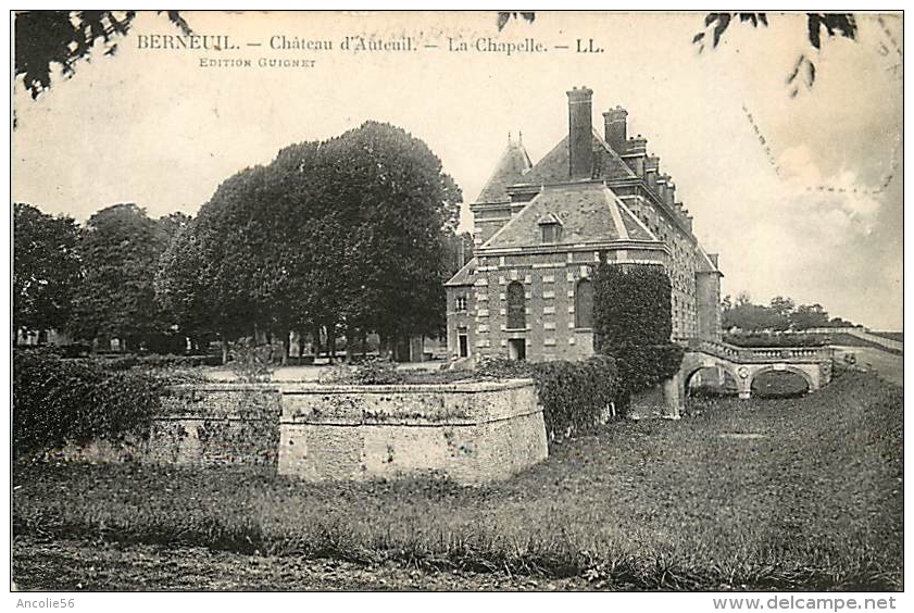 BERNEUIL EN BRAYE CHATEAU D'AUTEUIL CHAPELLE - Autres & Non Classés