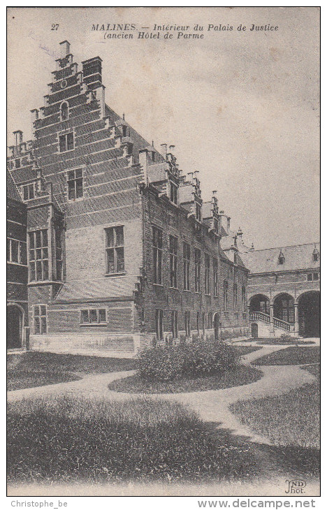 Mechelen, Malines, Interieur Du Palais De Justice (pk17409) - Mechelen