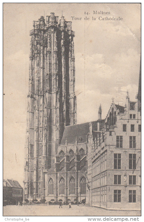 Mechelen, Malines, Tour De La Cathédrale (pk17430) - Mechelen