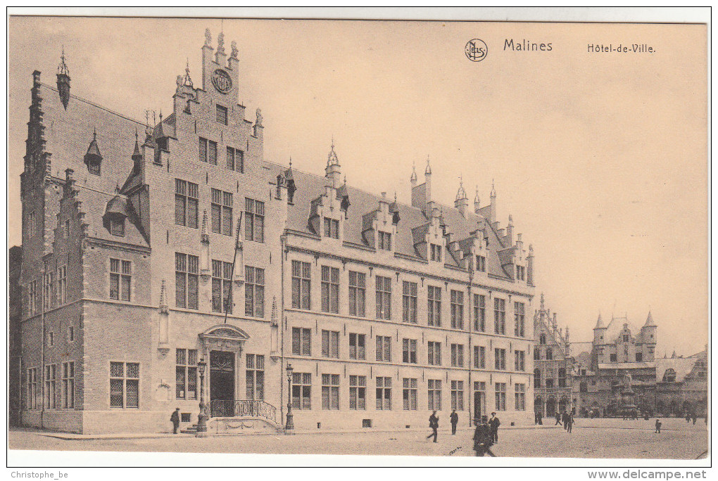 Mechelen, Malines, Hôtel De Ville (pk17436) - Mechelen