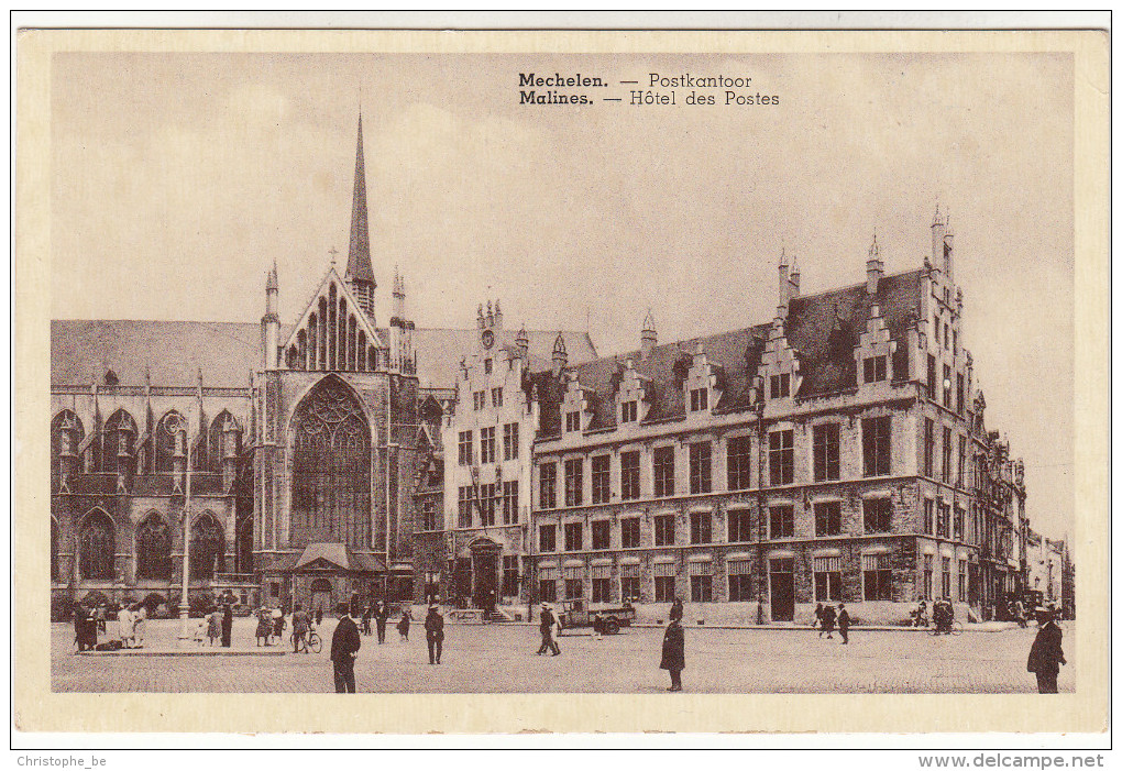 Mechelen, Malines, Postkantoor (pk17443) - Mechelen