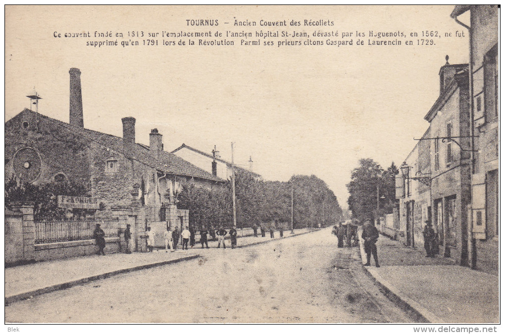 71 . Saone Et Loire : Tournus  . Ancien Couvent  Des Recollets . - Autres & Non Classés