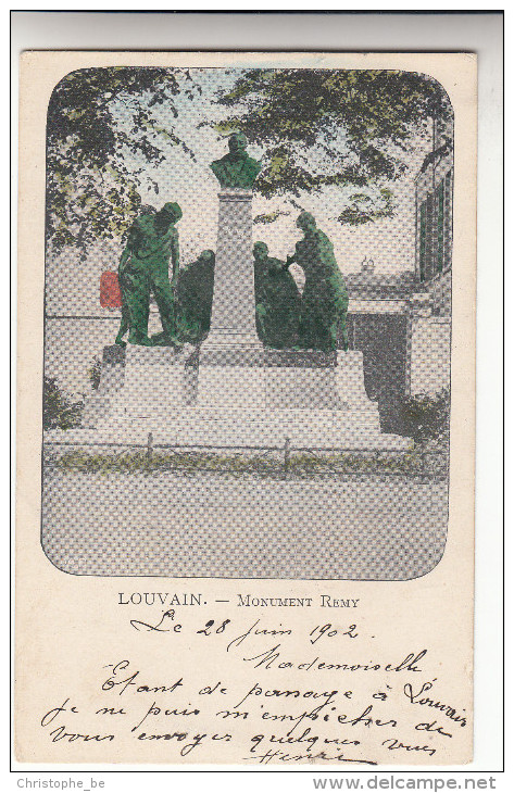 Leuven, Louvain, Monument Remy (pk17461) - Leuven