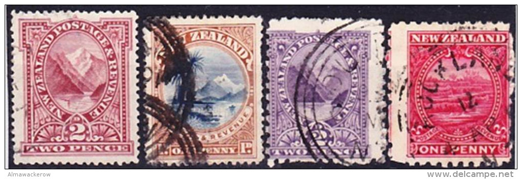 2015-0304 New Zealand Lot Pictorials Used O - Oblitérés