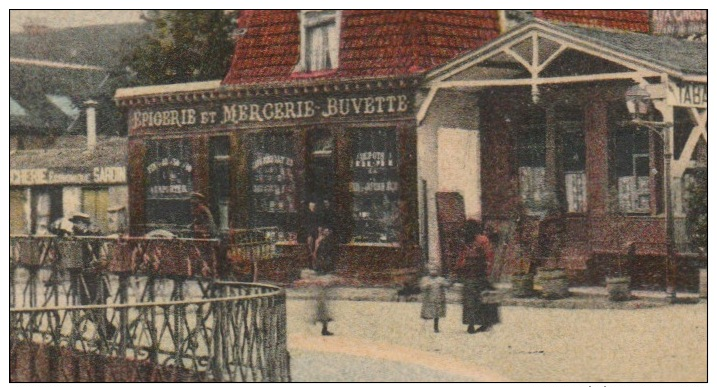 *a* TROYES - L'Entrée Du Vouldy - Épicerie-Mercerie-Buvette - édit. Colorisée, Maison Des Mag. Réunis - 2 Scans - Troyes