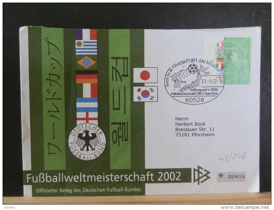 48/246    LETTRE  ALLEMAGNE - Storia Postale