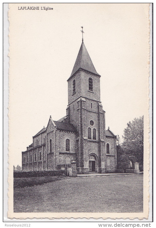 LAPLAIGNE : L'église - Brunehaut