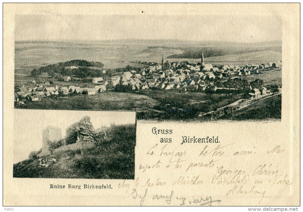 ALLEMAGNE -  Birkenfeld : Grüss Aus - Ruine Burg - Birkenfeld (Nahe)