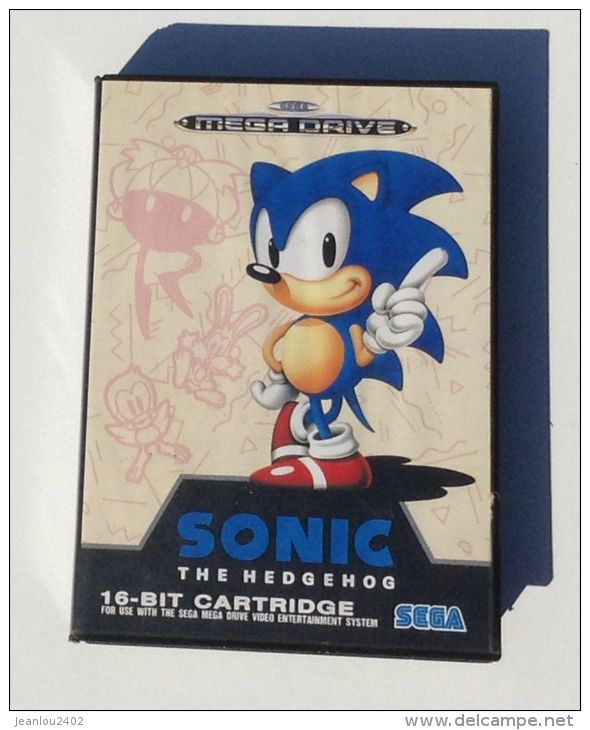 SONIC Jeu Pour Sega Megadrive - Autres & Non Classés