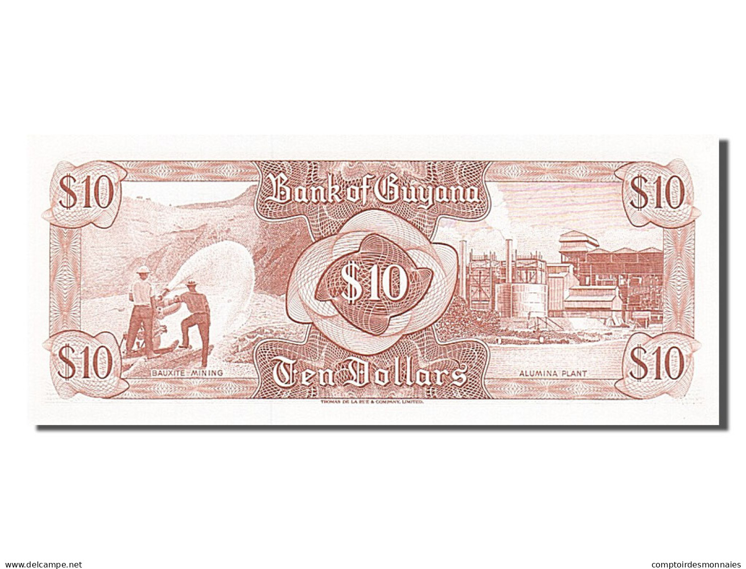 Billet, Guyana, 10 Dollars, 1989, NEUF - Guyana